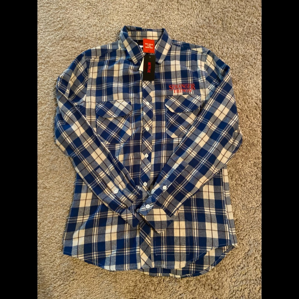 Stranger Things Button Down.